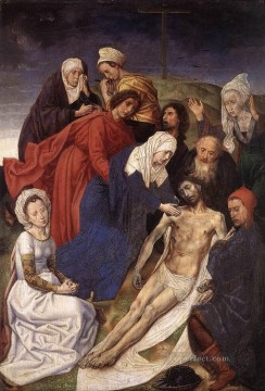 キリストの哀歌 宗教 ヒューゴ・ファン・デル・ゴエス Oil Paintings